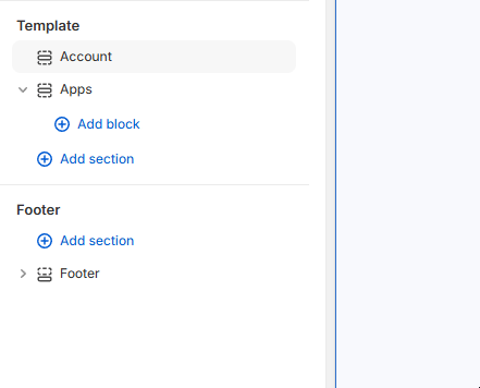 GIF: Adding account subscriptions block
